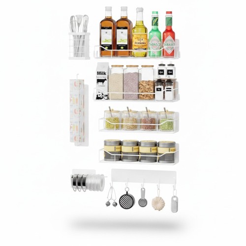 Magnetic kitchen organizer set - kitchen,