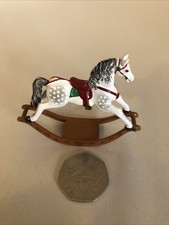 Hantel Victorian Miniatures - White Rocking Horse