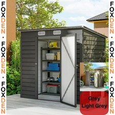 Metal Garden Shed 4 x 6ft