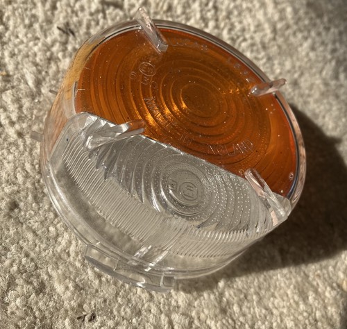 Vintage lucas l632 amber clear - vintage,