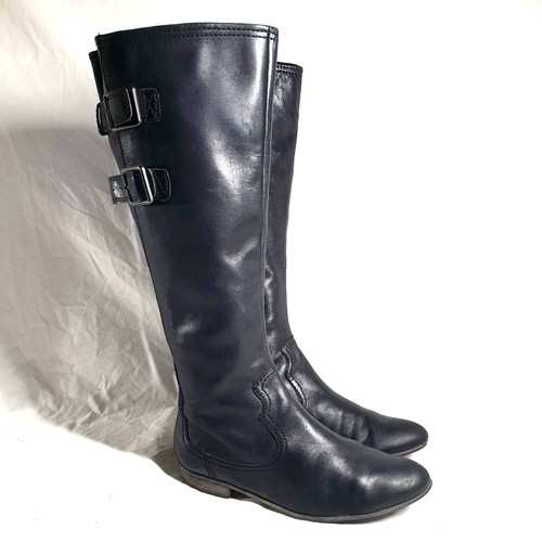 Clarks knee high boots - high, flat
