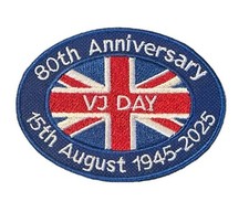 80th Anniversary 1945-2025 VJ