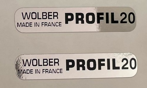 Wolber profil decals - wolber,