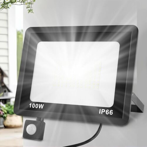100w pir led floodlight - pir,