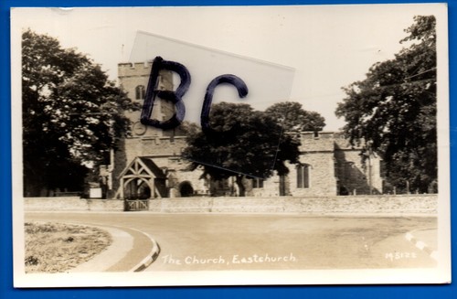 Postcard church eastchurch - postcard,