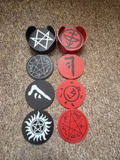 Supernatural TV Series Coaster