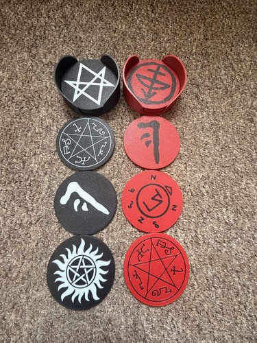 Supernatural series coaster - tv,