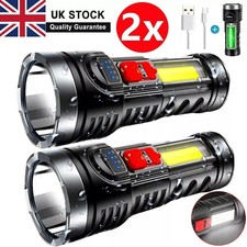 990000000Lumens High Powered Super Bright Flashlight LED Rechargeable Torch Lamp
