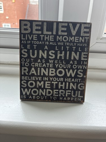 Splosh believe inspirational - splosh, "believe"