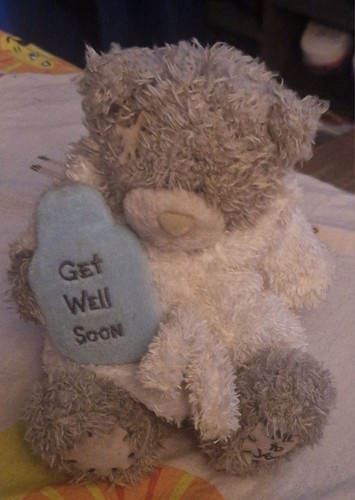 You tatty teddy - me, to