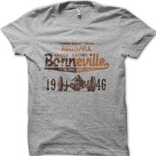 Rockwell Speed Racing 1946 Bonneville Race Track T-Shirt – Vintage Car Racing Te
