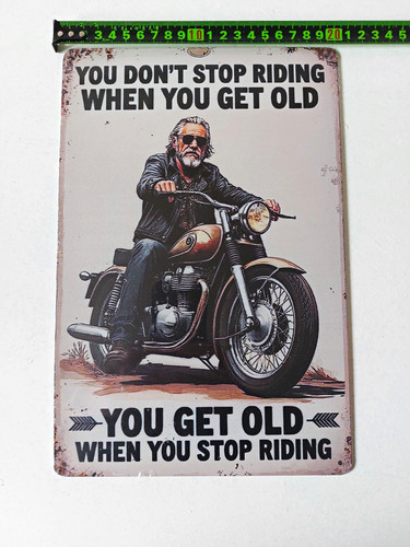 Vintage retro metal - metal, motorcycle