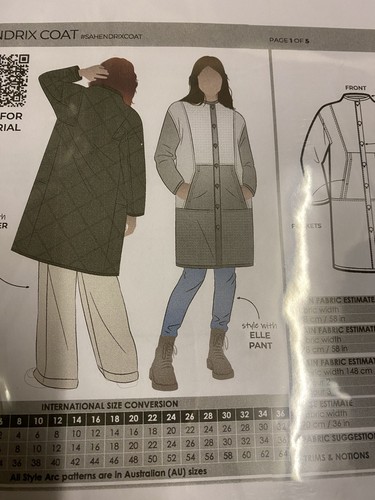 Style arc paper sewing pattern - style,