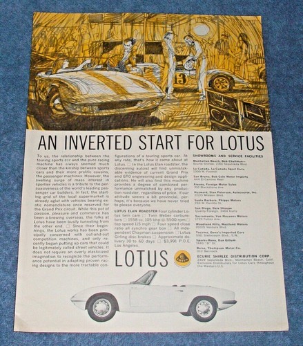 1964 lotus elan roadster - 1964,