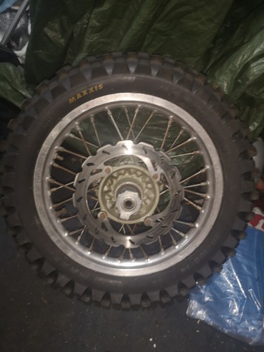 Ktm85sx rear wheel with