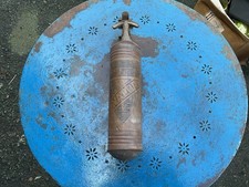 Valor Brass Fire Extinguisher Type EW902R with Bracket Nice Item