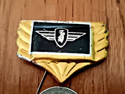 Vintage zündapp tin plate - ,