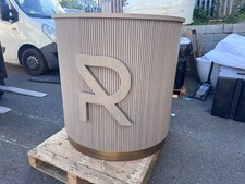 Bespoke Curved Reception Desk