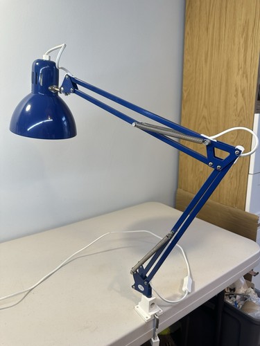 Ikea tertial dark blue lamp - ikea,