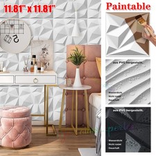 Wall panel Decorative PVC 3D Wall Ceiling Tiles Cladding Wallpaper Waterproof UK