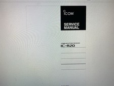 Icom r20 service manual - icom,