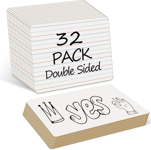 Pack 9x12 inch double sided - 32-pack, double-sided