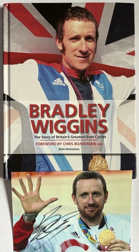 Sir bradley wiggins signed - wiggins,