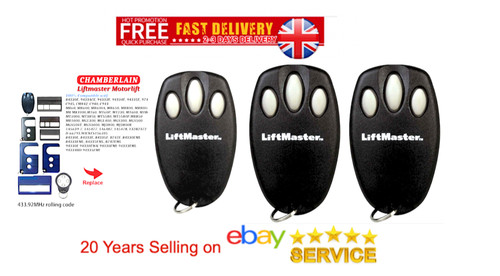 Liftmaster remote control key - liftmaster,
