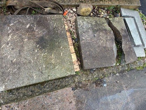 Granite gate post caps pair - gate,