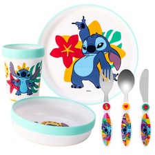 Stitch kids piece dinnerware - piece,