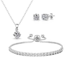 Silver Plated Solitaire