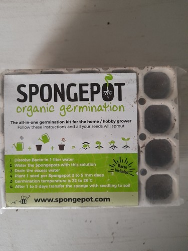 Spongepot pot organic seed - spongepot,
