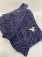Fabulous Whistles Scarf One size Midnight Blue Mohair blend AM013