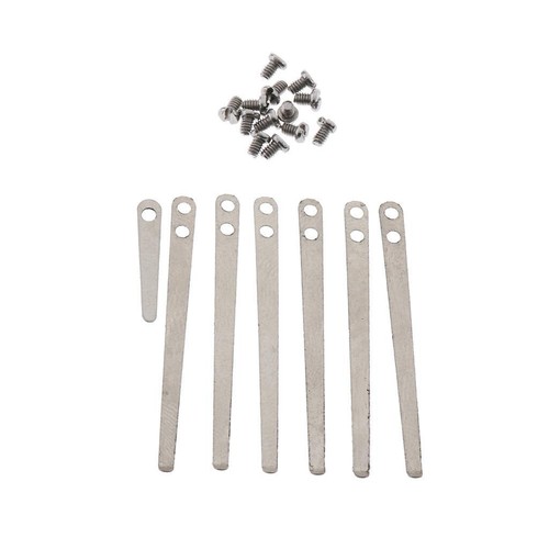 Set metal clarinet leaf - set, 7