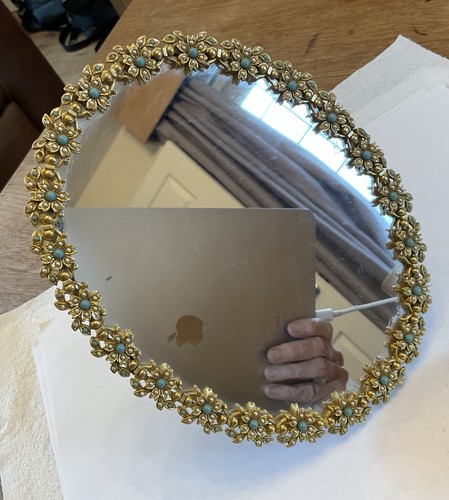 Vintage oval jewelled - vintage,