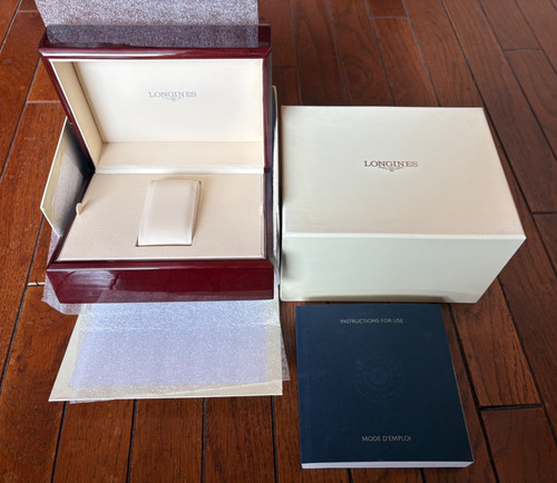 Longines empty watch box - watch,