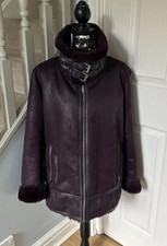 Mint Velvet Faux Suede Aviator