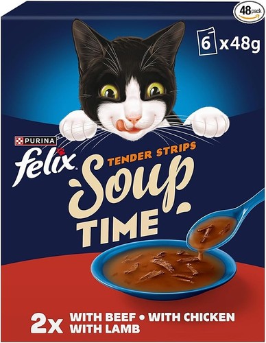 Felix soup cat food tender - food,