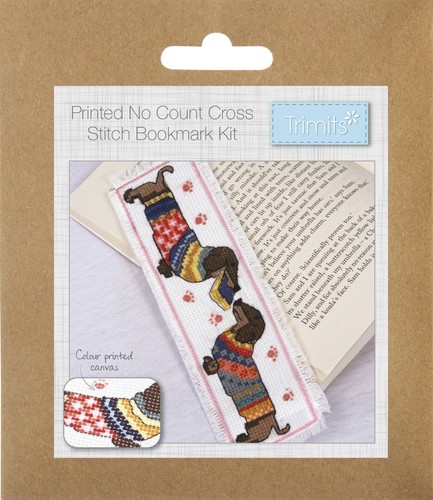 Trimits printed cross stitch - cross,