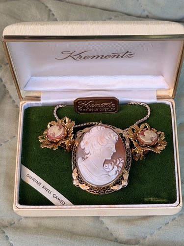 Vintage krementz genuine shell - vintage,