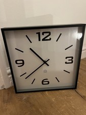 Vintage Habitat Black Square Clock
