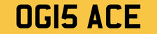 OG NUMBER PLATE PRIVATE
