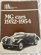 MG Cars 1952-1954 Brooklands Road Test Portfolio VGC Midget TC TD TF YB Magnette