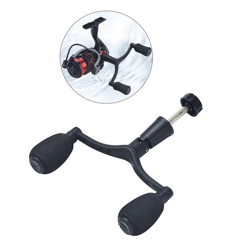 Double rocker arm fishing - double, reel