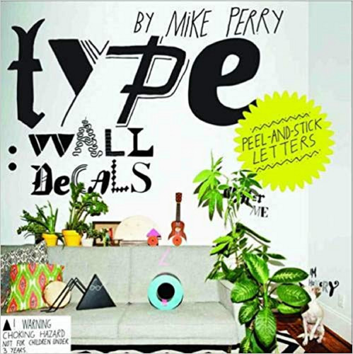 Type wall decals mike - decals, by
