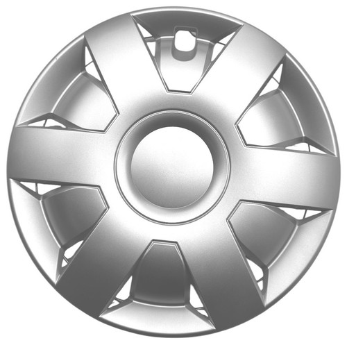 Silver wheel trims hub - 15",
