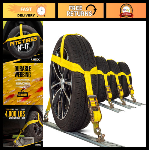 Tow dolly straps - tow,