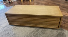 Habitat Max Slatted TV Unit