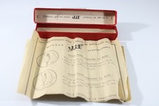 Vintage Waterman JIF Mechanical Pencil Red Display Case & Instructions