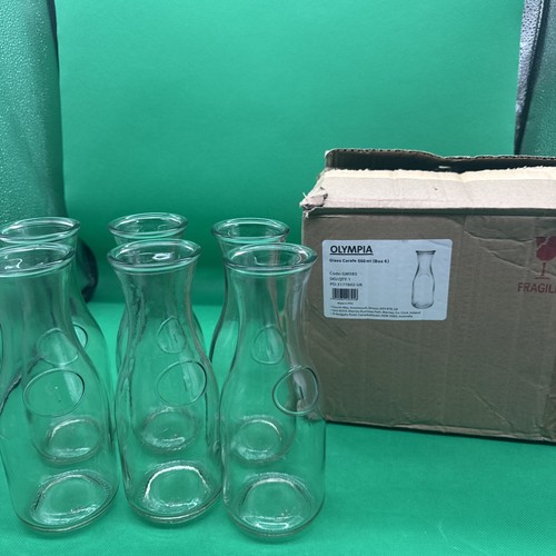 Olympia glass carafe - glass,